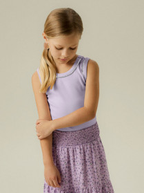 NAME IT Glimmer Tanktop Janny Misty Lilac