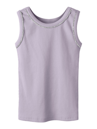 NAME IT Glimmer Tanktop Janny Misty Lilac