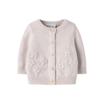 NAME IT Strik Cardigan Toana Lilac Marble