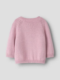 NAME IT Strik Cardigan Tiflow Dawn Pink