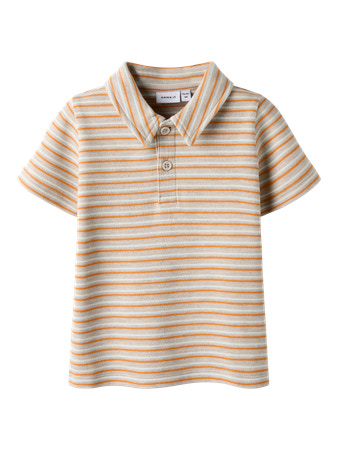 NAME IT Polo T-shirt Jimbo Peyote Melange