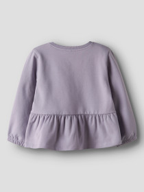 NAME IT Sweat Cardigan Taika Lavender Gray