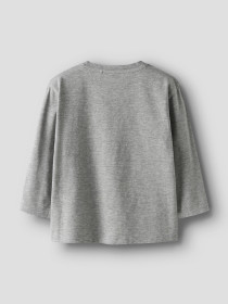 NAME IT Nmmthornton Ls Nreg Top Box - Grey Melange