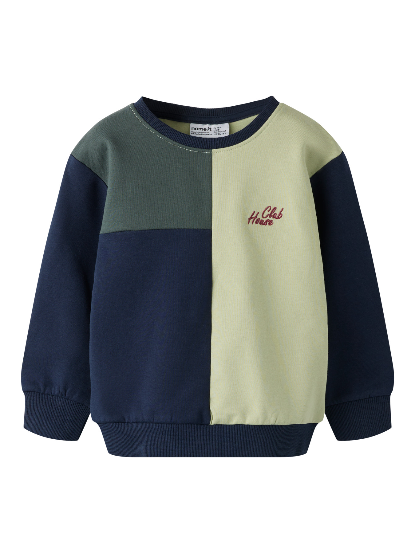 NAME IT Sweatshirt Terry Navy Blazer