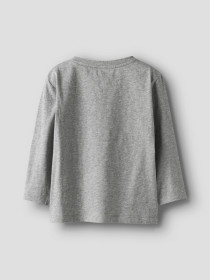 NAME IT Bluse Tamir Grey Melange