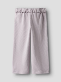 NAME IT Brede Rib Bukser Tella Lilac Marble