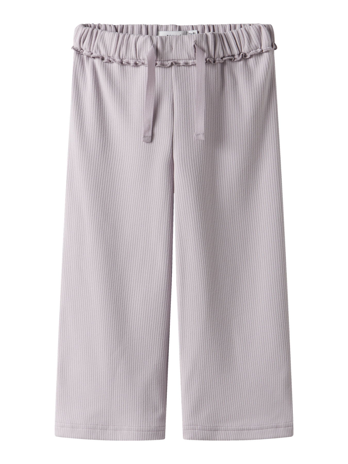 NAME IT Brede Rib Bukser Tella Lilac Marble
