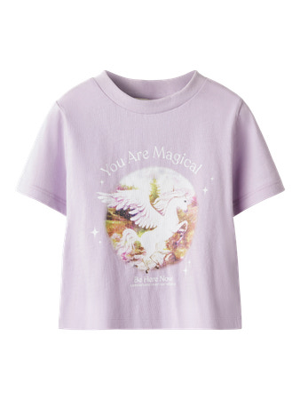 NAME IT T-shirt Joline Misty Lilac