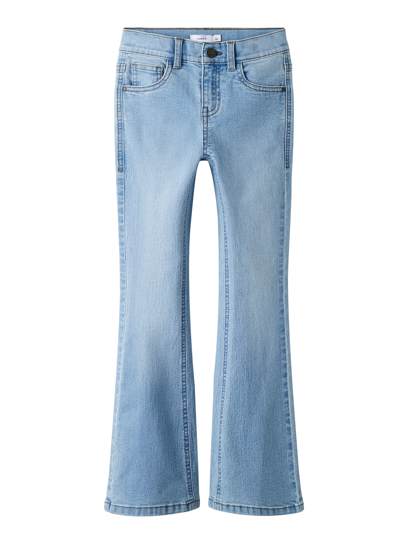 NAME IT Bootcut Jeans Polly Light Blue Denim