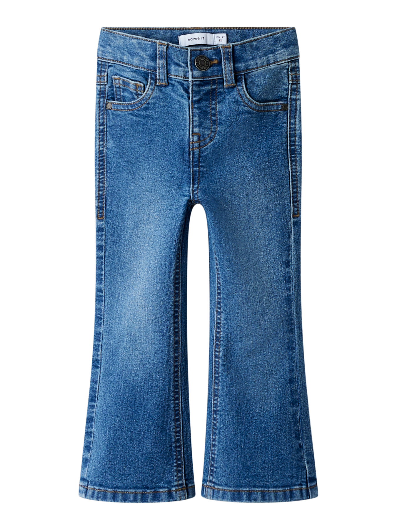 NAME IT Bootcut Jeans Polly Medium Blue Denim