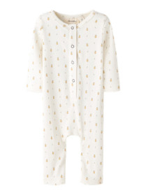 LIL ATELIER Rib Heldragt Lago Coconut Milk Pear