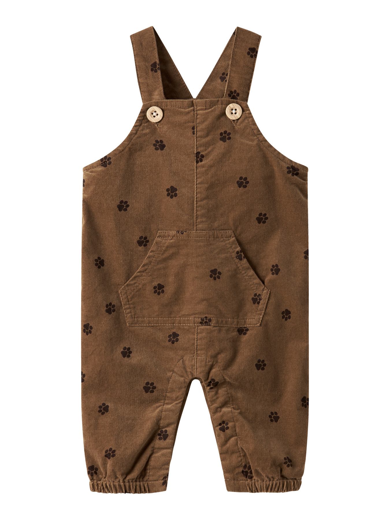 Name It Smækbukser - Fløjl - NbfTommi - Toasted Coconut m. Print