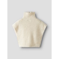 NAME IT Kort Strik Vest Tonka Cloud Dancer