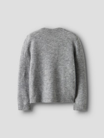 NAME IT Strik Cardigan Tika Grey Melange