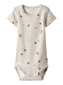 NAME IT Kortærmet Body Huxley Peyote