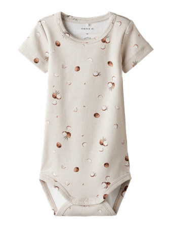 NAME IT Kortærmet Body Huxley Peyote