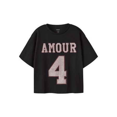 Name It Sangy - T-shirt - Sort