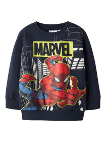 NAME IT Sweatshirt Dion Spiderman Navy Blazer