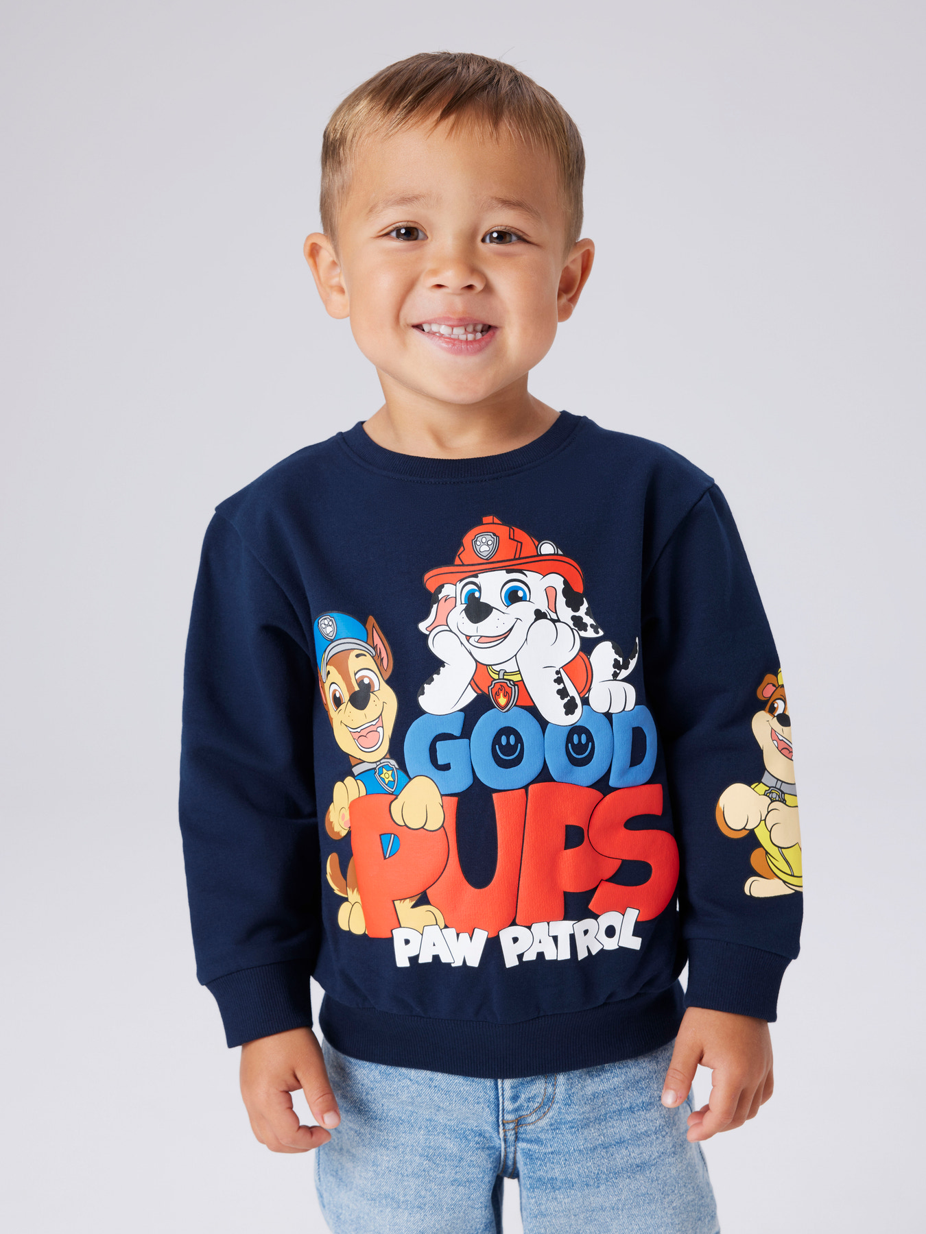 Name It Sweatshirt Navy Blazer Med Paw Patrol Print - Str. 6y 116cm