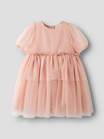 LIL ATELIER Tyl Kjole Liberty Misty Rose