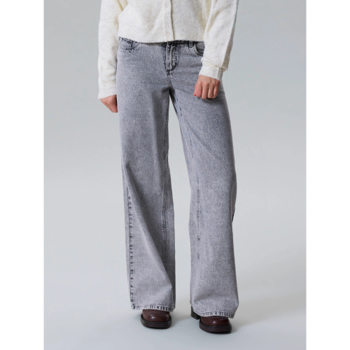 LMTD Jeans - Noos - NlfBirm - Wide - Light Grey Denim/Super Ligh