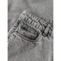 LMTD Wide Jeans Birm Light Grey Denim 