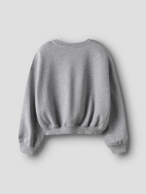 NAME IT Kort Sweatshirt Taya Grey Melange