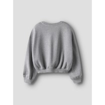 NAME IT Kort Sweatshirt Taya Grey Melange