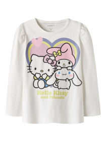 NAME IT Bluse Duri Hello Kitty Cloud Dancer