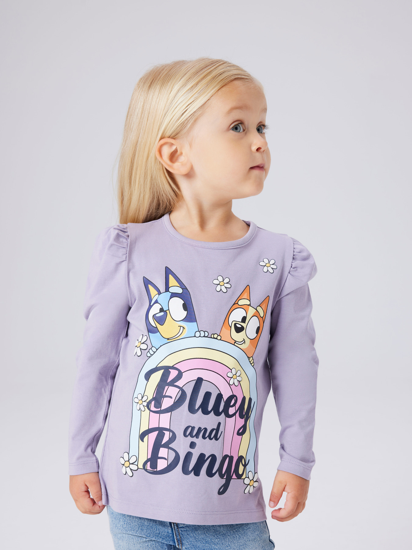 Name It Bluse - Noos - NmfJessie - Bluey - Lavender Gray