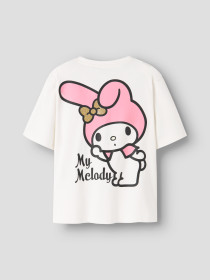 NAME IT T-shirt Dydis Hellok Cloud Dancer