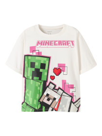 NAME IT Minecraft T-shirt Jyra Cloud Dancer