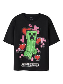 NAME IT Minecraft T-shirt Jyra Black