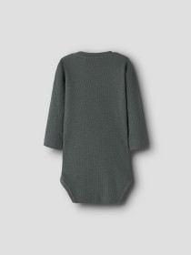 NAME IT Langærmet Rib Body Topper Urban Chic