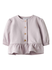 NAME IT Sweat Cardigan Tilla Lilac Marble