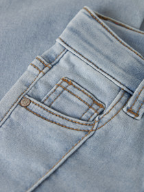 NAME IT Jenas Polly Skinny Bootcut Light Blue Denim