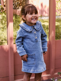 NAME IT Denim Kjole Gia Medium Blue Denim