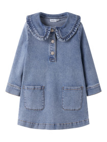 NAME IT Denim Kjole Gia Medium Blue Denim