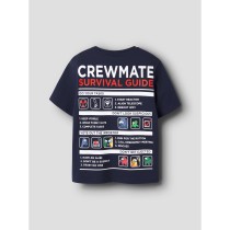 NAME IT T-shirt Dise Amongus Navy Blazer