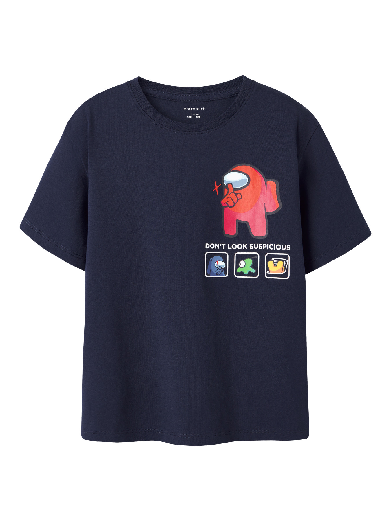 NAME IT T-shirt Dise Amongus Navy Blazer