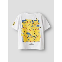 NAME IT Pokemon T-shirt Jeb Bright White