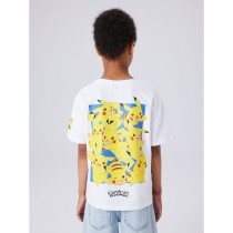 NAME IT Pokemon T-shirt Jeb Bright White