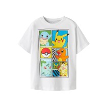 NAME IT Pokemon T-shirt Dams Bright White