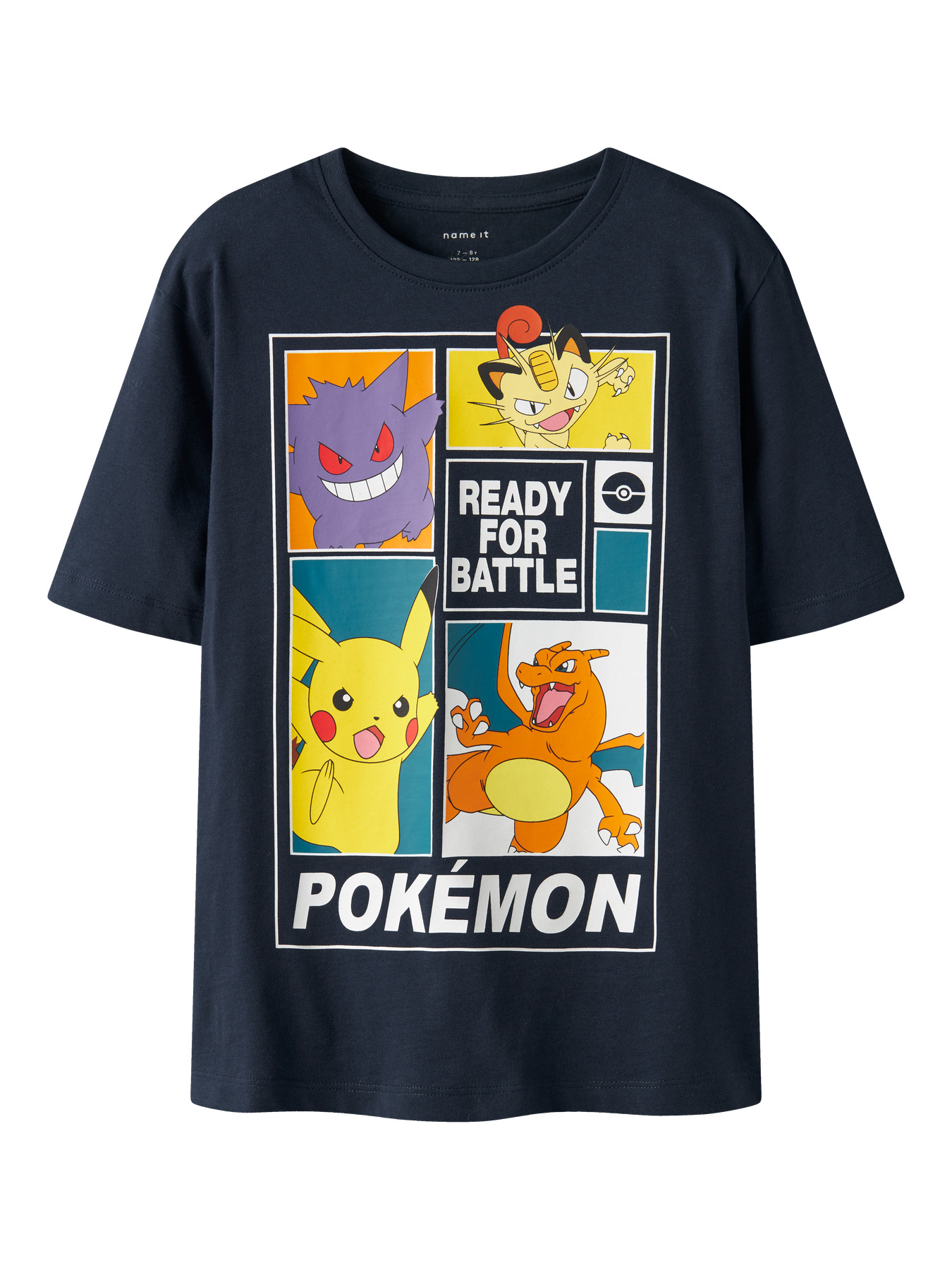 NAME IT Pokemon T-shirt Dams Navy Blazer