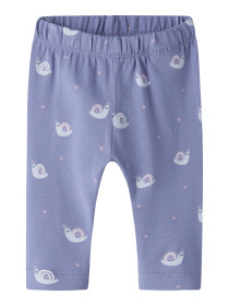 NAME IT Leggings Vuvivian Lavender Violet Snail