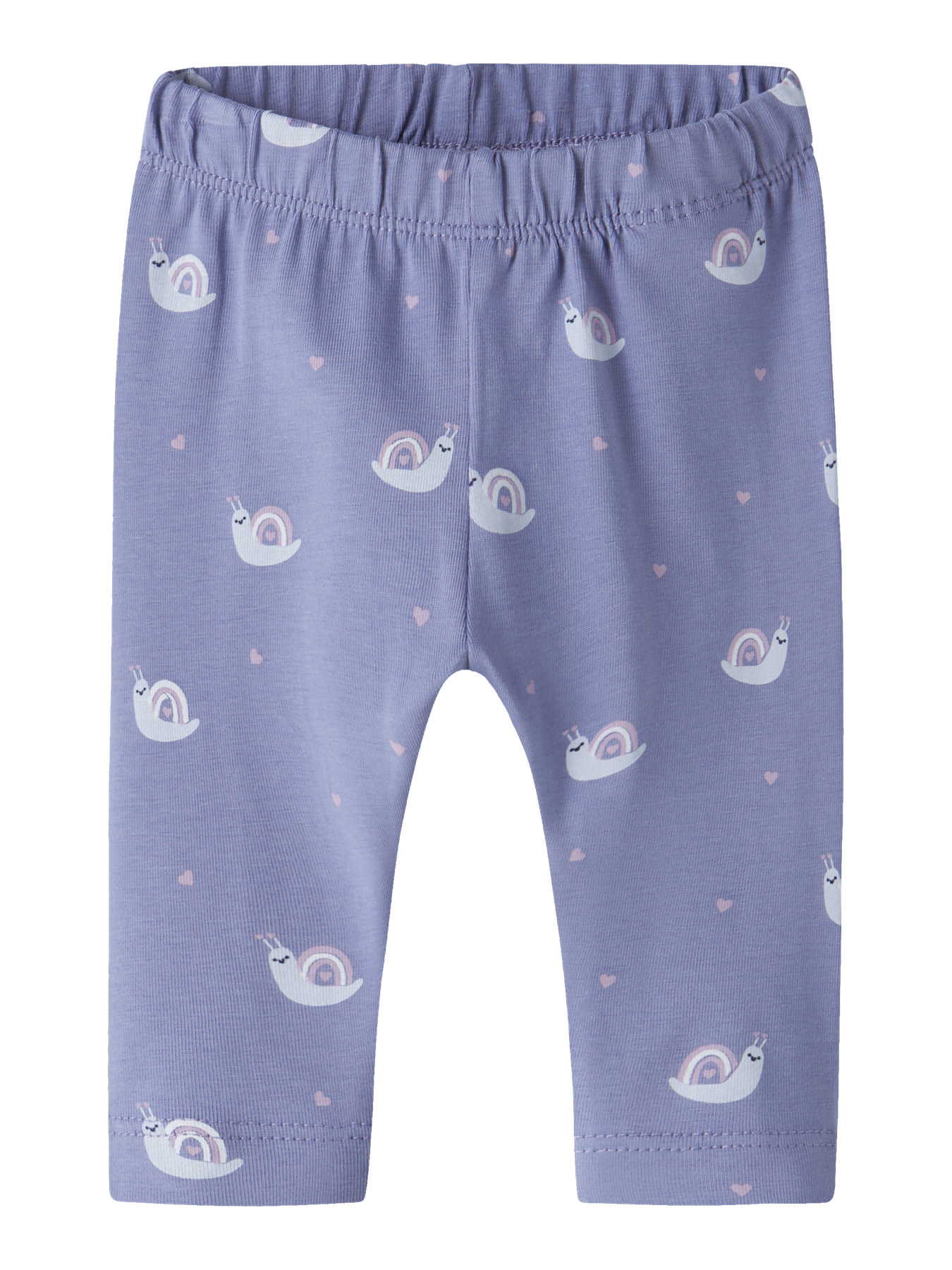 Name It Leggings - NbfVuvian - Lavender Violet/Snail