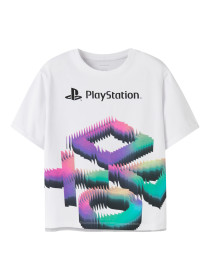 NAME IT T-shirt Dabny Play Station Cloud Dancer