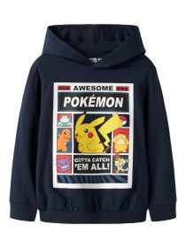 NAME IT Pokemon Sweatshirt Du Navy Blazer