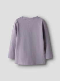 NAME IT Bluse Tulinea Lavender Gray