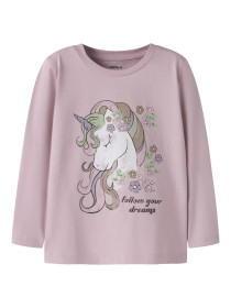 NAME IT Bluse Tulinea Dawn Pink